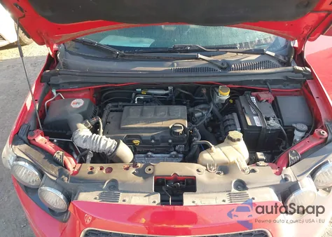 2015 Chevrolet Sonic Rs Manual из США, поврежденный, VIN 1G1JH6SB6F4101231